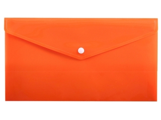 Koperta na zatrzask PENMATE B6/DL PP-115 - pomara�czowa