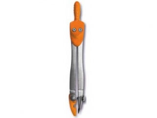 Cyrkiel szkolny PENMATE PC-100 z grafitem 2mm pomarańczowy