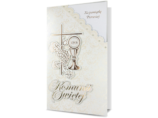 Kartki karnet PAN DRAGON HM Premium 202 Komunia