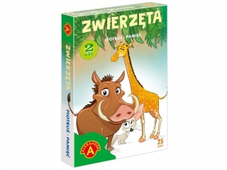 Karty Piotru� + Pami�� ALEXANDER Zwierz�ta