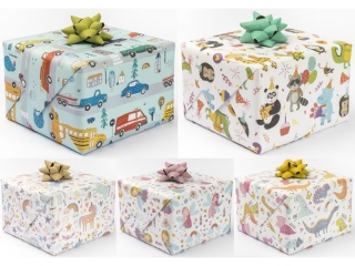 Papier ozdobny w rolkach POL-MAK og�lne 200x70cm P2_OG_21 Dzieci�ce wzory