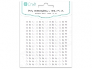 Per�y samoprzylepne DPCRAFT 3mm 195szt. Off white