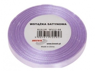 Wst��ka satynowa BREWIS 6mm/32m kolor 44 jasny lawendowy
