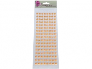 P�pere�ki PAULA 10mm 18rz  x 8szt. j.pomara�cz opal.