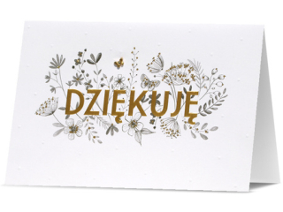 Kartki karnet PAN DRAGON HM 100-1042 Dzi�kuj�