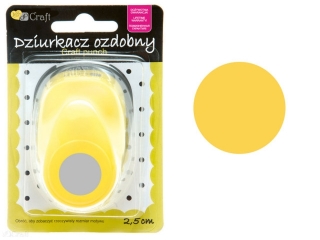 Dziurkacz ozdobny DPCRAFT 2, 5cm Ko�o 2