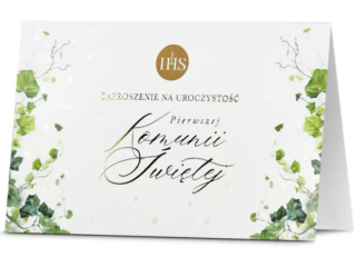 Zaproszenia na Pierwsz� Komuni� �wi�t� PAN DRAGON Star 55