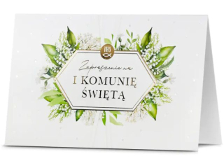 Zaproszenia na Pierwsz� Komuni� �wi�t� PAN DRAGON Star 56