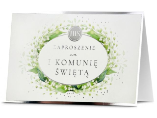 Zaproszenia na Pierwsz� Komuni� �wi�t� PAN DRAGON Star 59