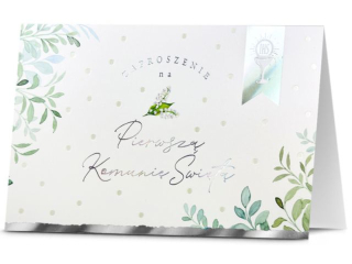 Zaproszenia na Pierwsz� Komuni� �wi�t� PAN DRAGON Star 60