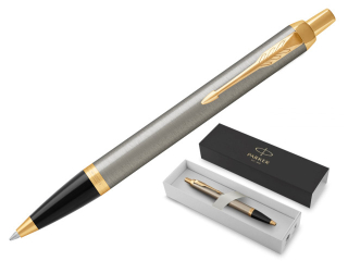 Długopis automatyczny PARKER IM Core BRUSHED METAL GT
