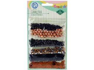 Zestaw do dekoracji Astra Creativo - Czarna per�a