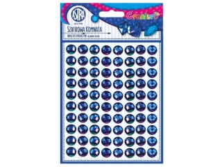 Naklejki dekoracyjne ASTRA niebieskie - Szafirowa komnata