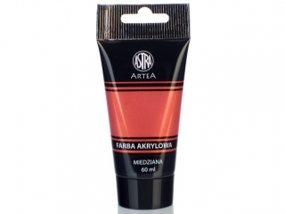 Farba akrylowa Astra tuba 60 ml - miedziana (9%)