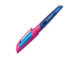 Pi�ro wieczne STABILO EASYbuddy r�owy/jasny niebieski stal�wka M