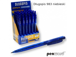 Długopis automatyczny PENWORD 983 niebieski