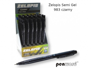 �elopis PENWORD Semi gel 983 czarny