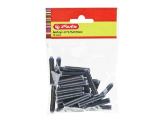 Naboje atramentowe HERLITZ niebieskie blister 30szt.