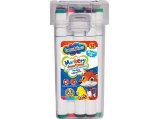 Markery BAMBINO do prac artystycznych 12 kolor�w