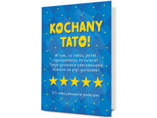 Kartki karnet PAN DRAGON K.B6 2034 Dzie taty