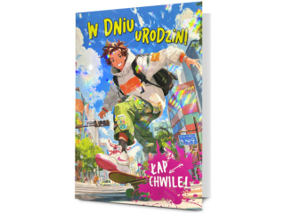 Kartka urodzinowa dla dziecka PAN DRAGON K.B6 HOLO-40