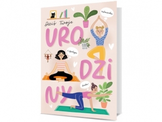 Kartki karnet B6 K - 1980 Urodziny