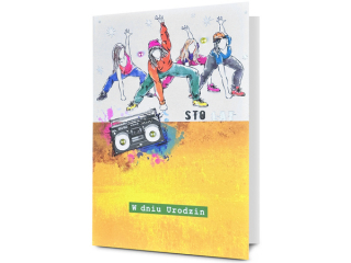 Kartka urodzinowa dla nastolatka PAN DRAGON  HM 200-3476 Tace