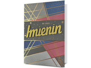 Kartki karnet PAN DRAGON  HM 200-3482 Imieniny