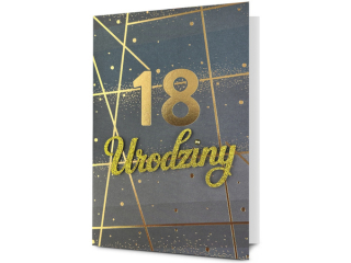 Kartka na osiemnastkę PAN DRAGON HM 200-3479 Urodziny