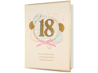 Kartki karnet B6 HM 200-2786 Urodziny