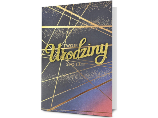 Kartki karnet PAN DRAGON  HM 200-3481  Urodziny