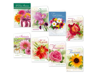 Kartki karnet DELTA KBXIM Imieniny