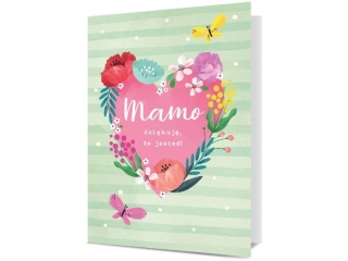Kartki karnet B6-1962  Dzie� Mamy