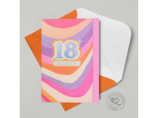 Kartki karnet PAN DRAGON HM 200-3483  18-te Urodziny