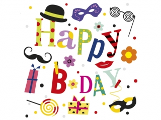 Serwetki Lunch Og�lne 044301 urodziny happy birthday