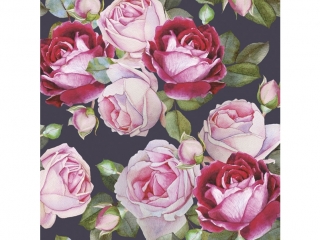 Serwetki Lunch Og�lne 044701 r�e kwiaty