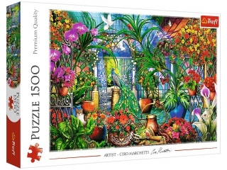 Puzzle 1500 TREFL Tajemniczy ogr�d