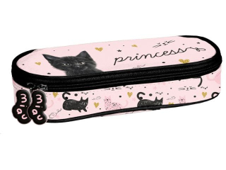 Piórnik saszetka PASO BLACK CAT PP26BC-013 23x10x5