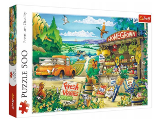 Puzzle  500 TREFL Poranek na wsi