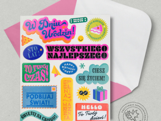 Kartki karnet PAN DRAGON HM 200-3491 Urodziny