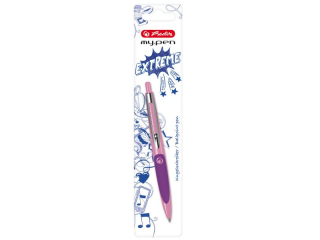 D�ugopis HERLITZ My.Pen blister - r�owy/lila