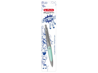 D�ugopis HERLITZ My.Pen blister - szary/mi�towy