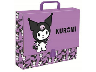 Teczka z rączką A4, XL 33 x 24,8 x 9 cm KUROMI VIOLET