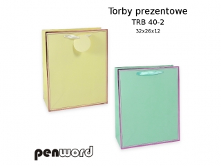 TORBY PREZENTOWE TRB 40-2 32x26x12 [opakowanie=12szt]