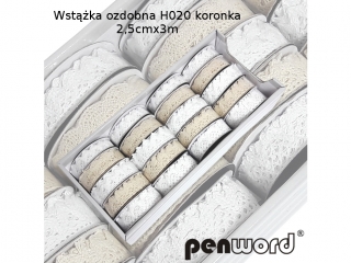 WST��KA OZDOBNA H020 KORONKA 2,5cm/3m