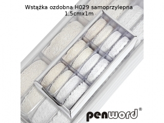 WST��KA OZDOBNA H029 SAMOPRZYLEPNA 1,5cm/1m [opakowanie=12szt]