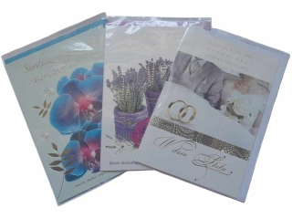Laurka zocona B6Z 117x167 z kopert POL-MAK MIX PROMO Serdeczne yczenia + lub