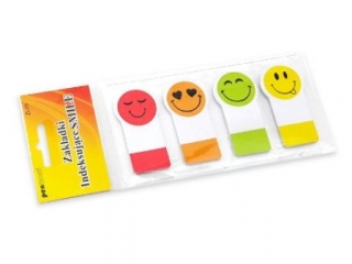 Zak�adki indeksuj�ce PENWORD Papierowe Smile (ZI-19)