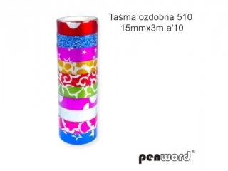 TA�MA OZDOBNA 510 15mmx3m a10