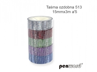 TA�MA OZDOBNA 513 15mmx3m a5